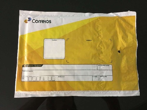 envelope plastico correios