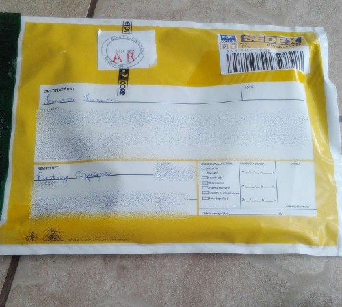 envelope plastico correios