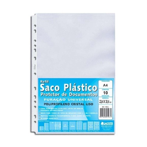 envelope plastico para pasta catalogo