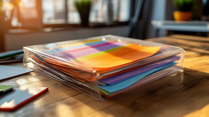 Envelope plástico para documentos: 7 razões para usar