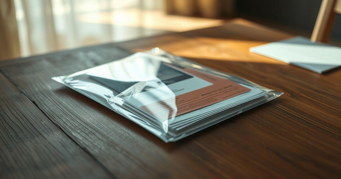 Envelope Transparente: Praticidade e Estilo
