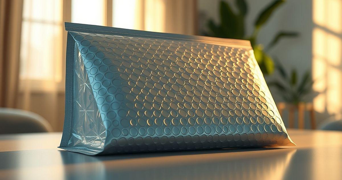 Envelope bolha personalizado para proteção e apresentação de produtos