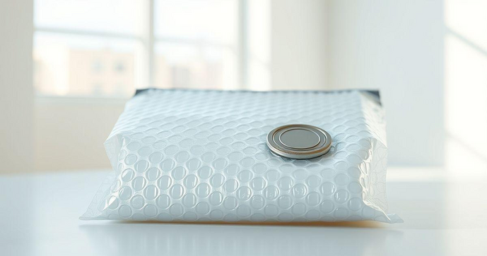 Envelope plástico bolha com lacre garante proteção e segurança para seus envios