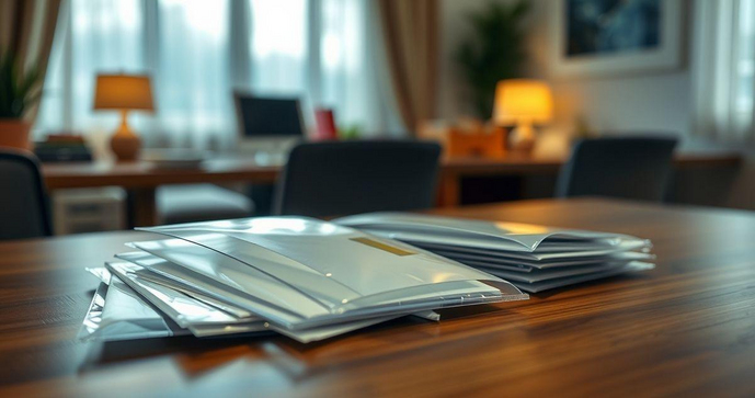 Envelope transparente: tudo que você precisa saber
