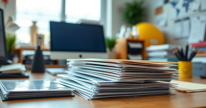 Envelope vai e vem plástico: soluções práticas para organização