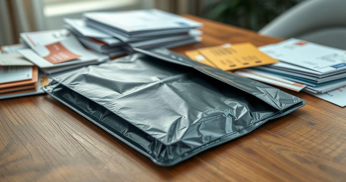 Envelope plástico grosso: por que escolher esta opção para embalar seus produtos