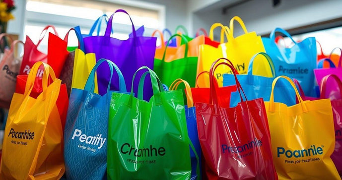 Sacos Plásticos Personalizados Aumentam a Visibilidade da Sua Marca